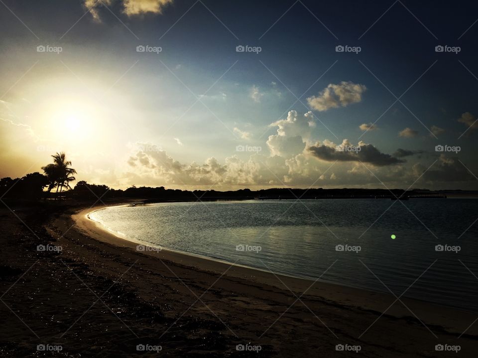 Sunrise On St. Martin, Early Morning Light, Sunrise On The Sea, Island Life