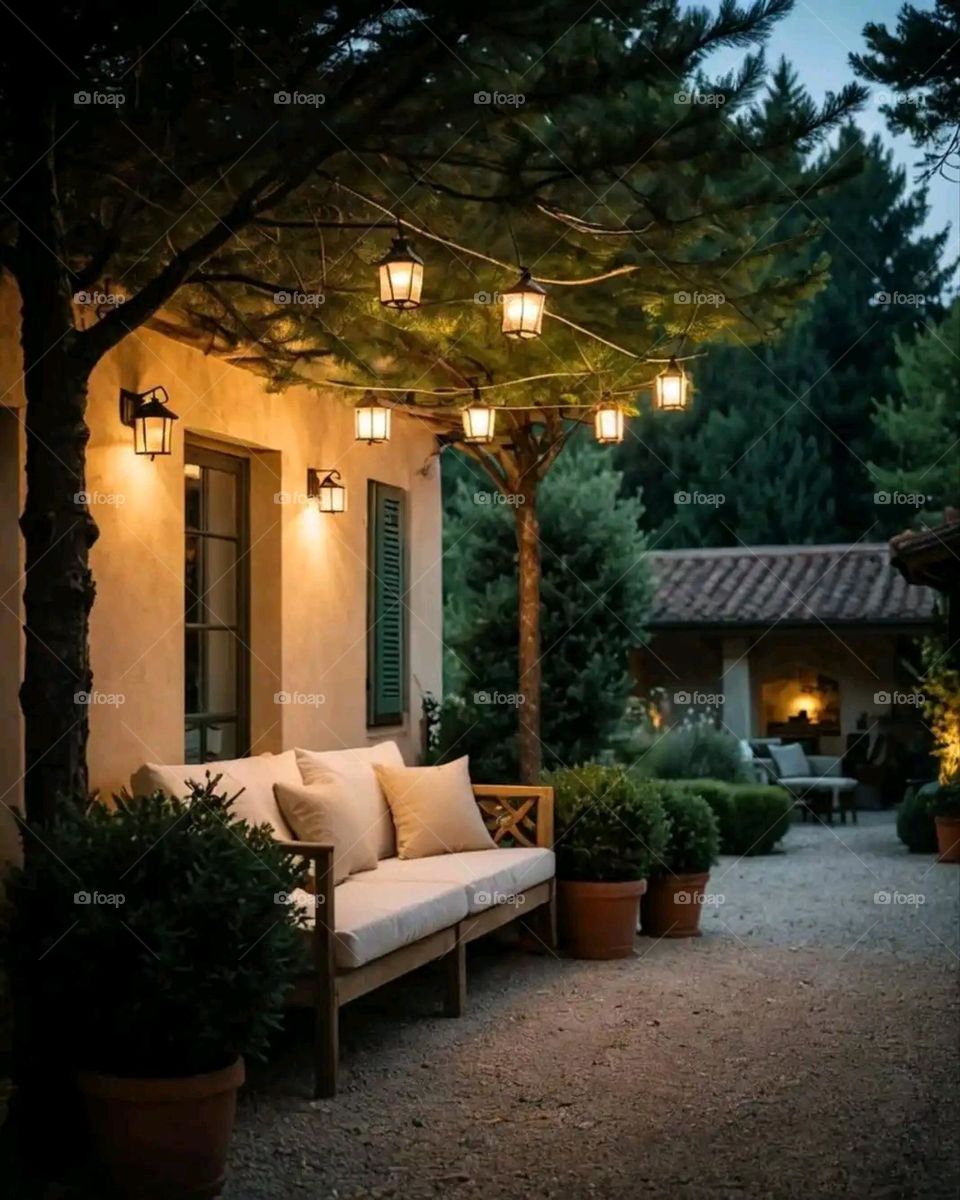 Glory be to God, the magnificent and picturesque view and the natural green trees are a view that is nothing more wonderful than it