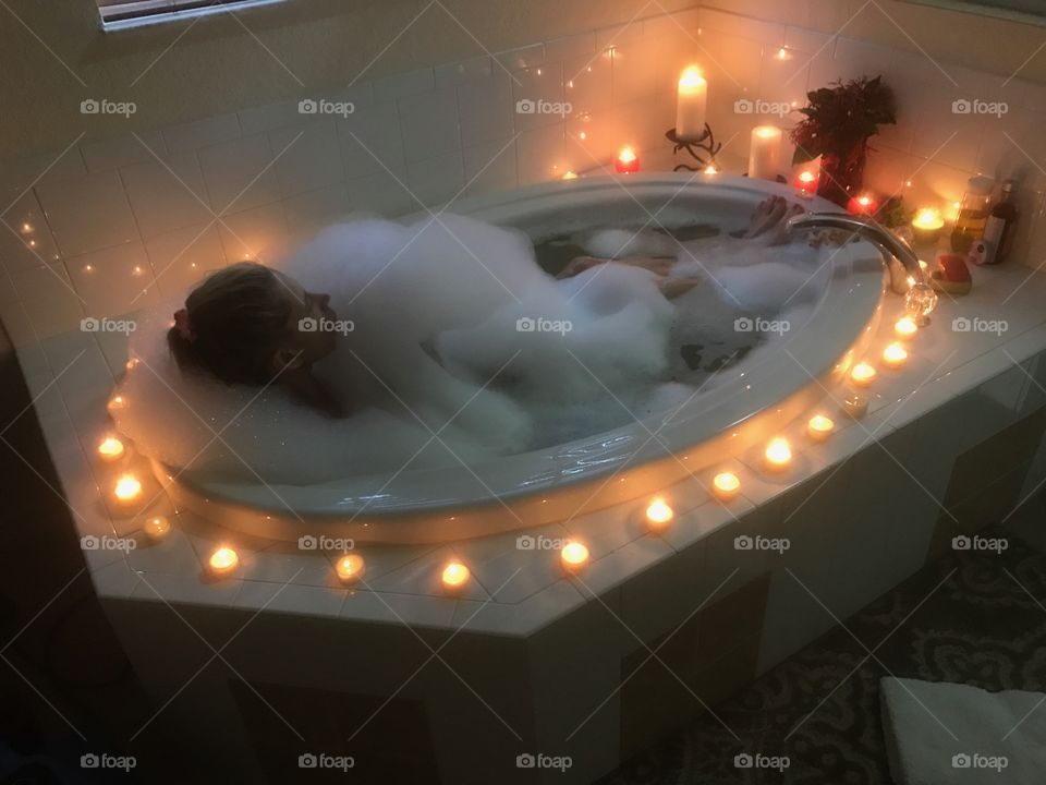 Relaxing bath 