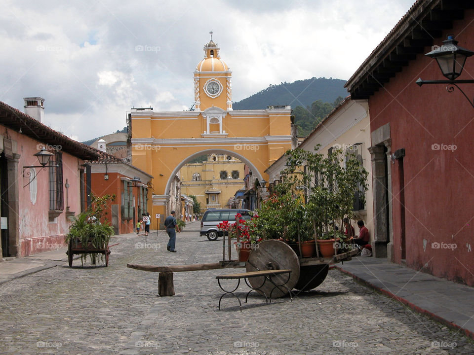 iconic arch volcano antigua by jpt4u