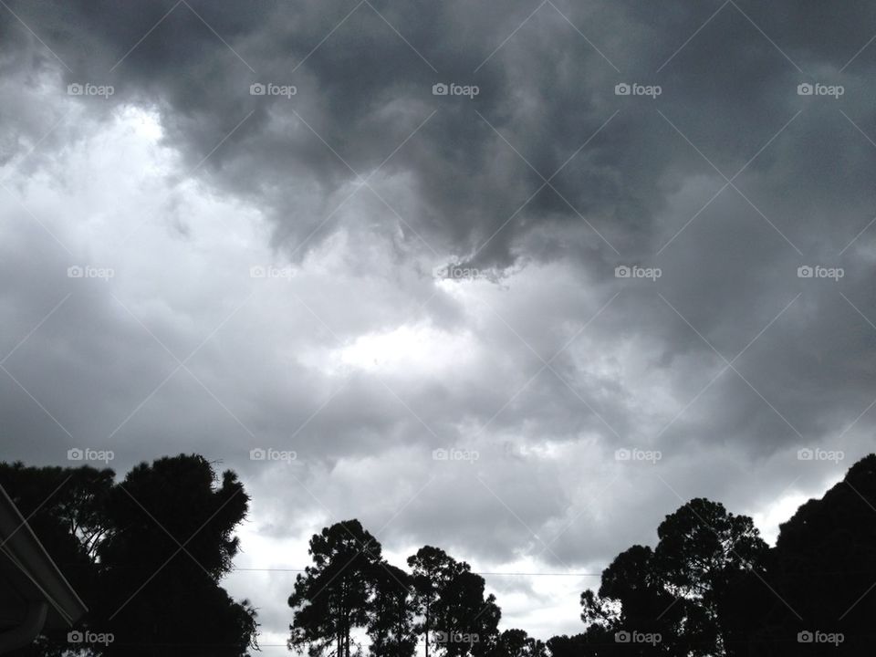 Storm clouds