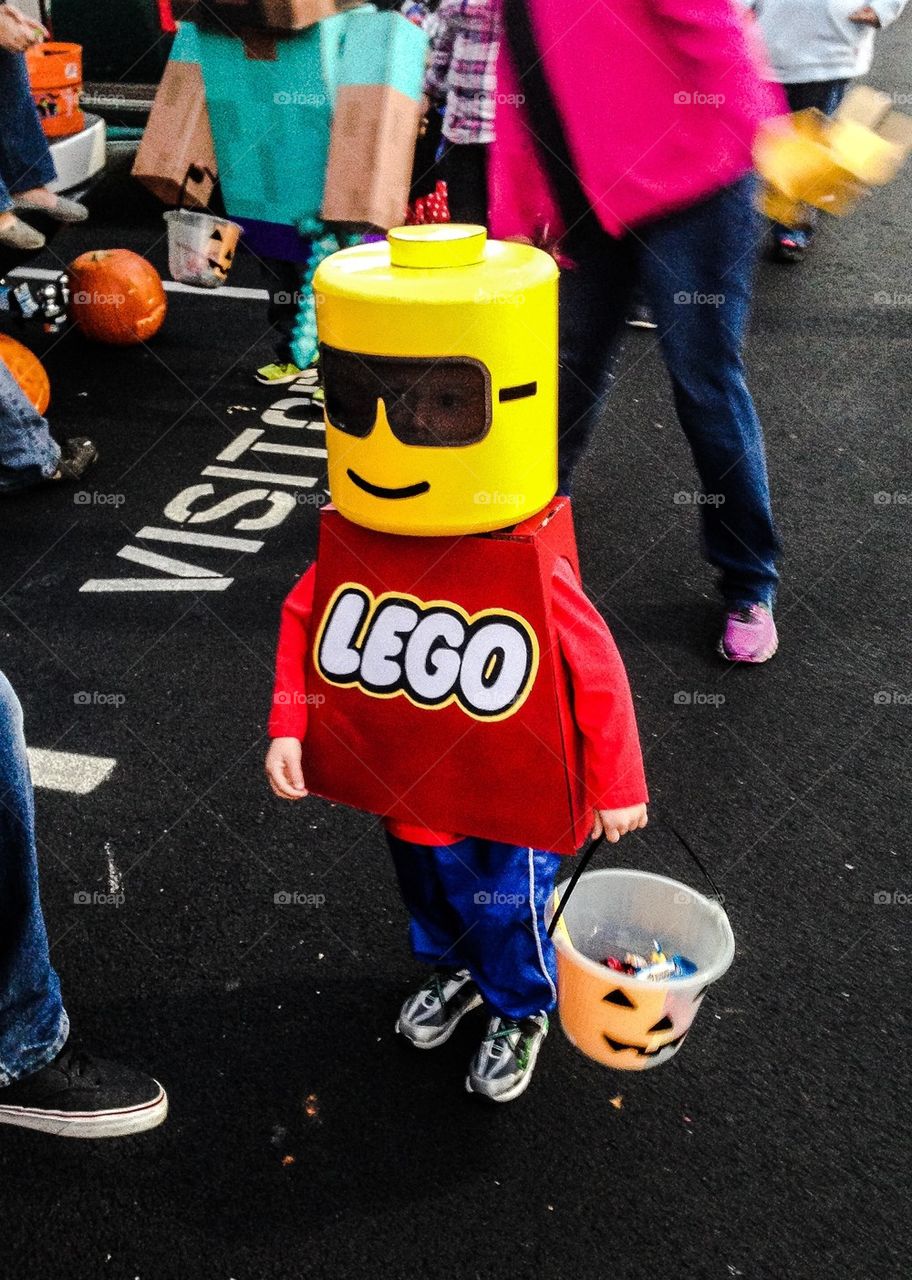 Lego Halloween costume