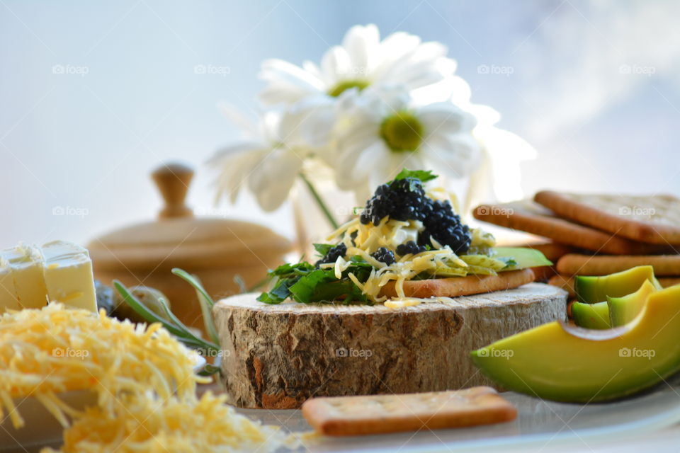 Close-up of appetizer