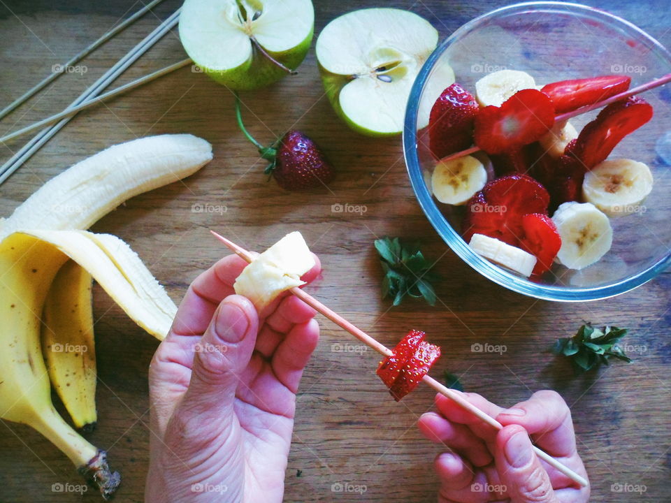 Fresh fruit salad