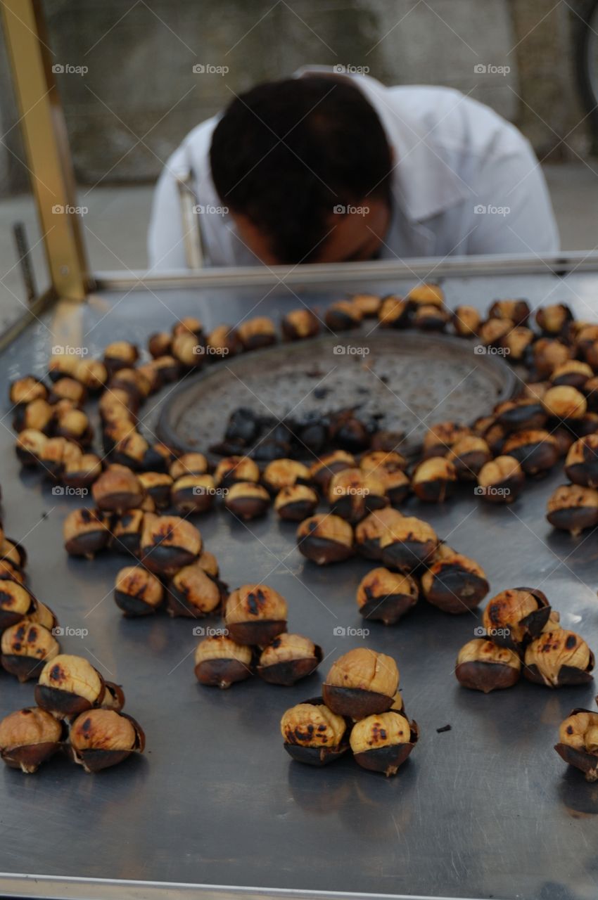 roasted chestnuts