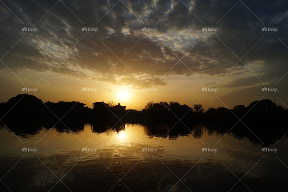 Закат в Марково