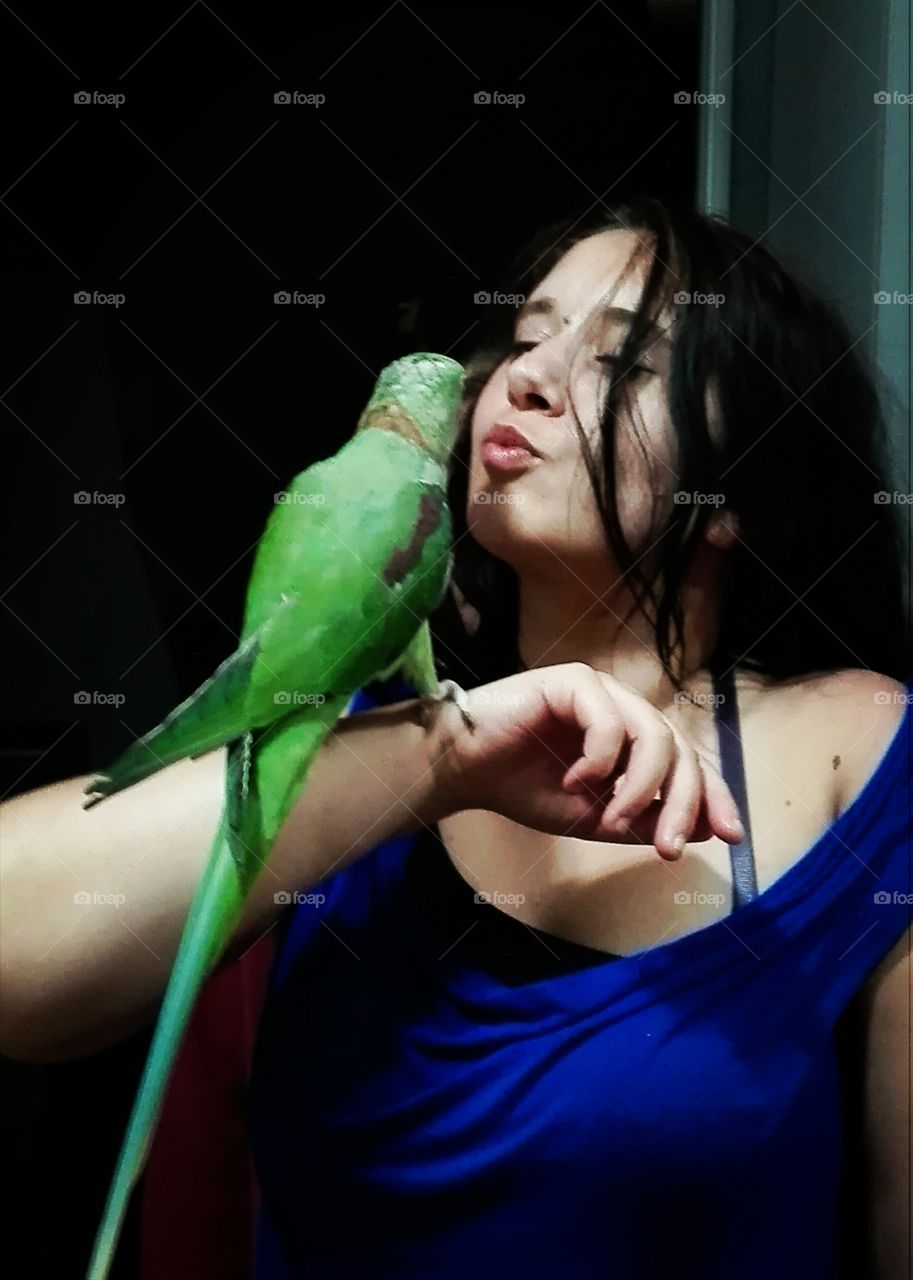 me,myself and parrot