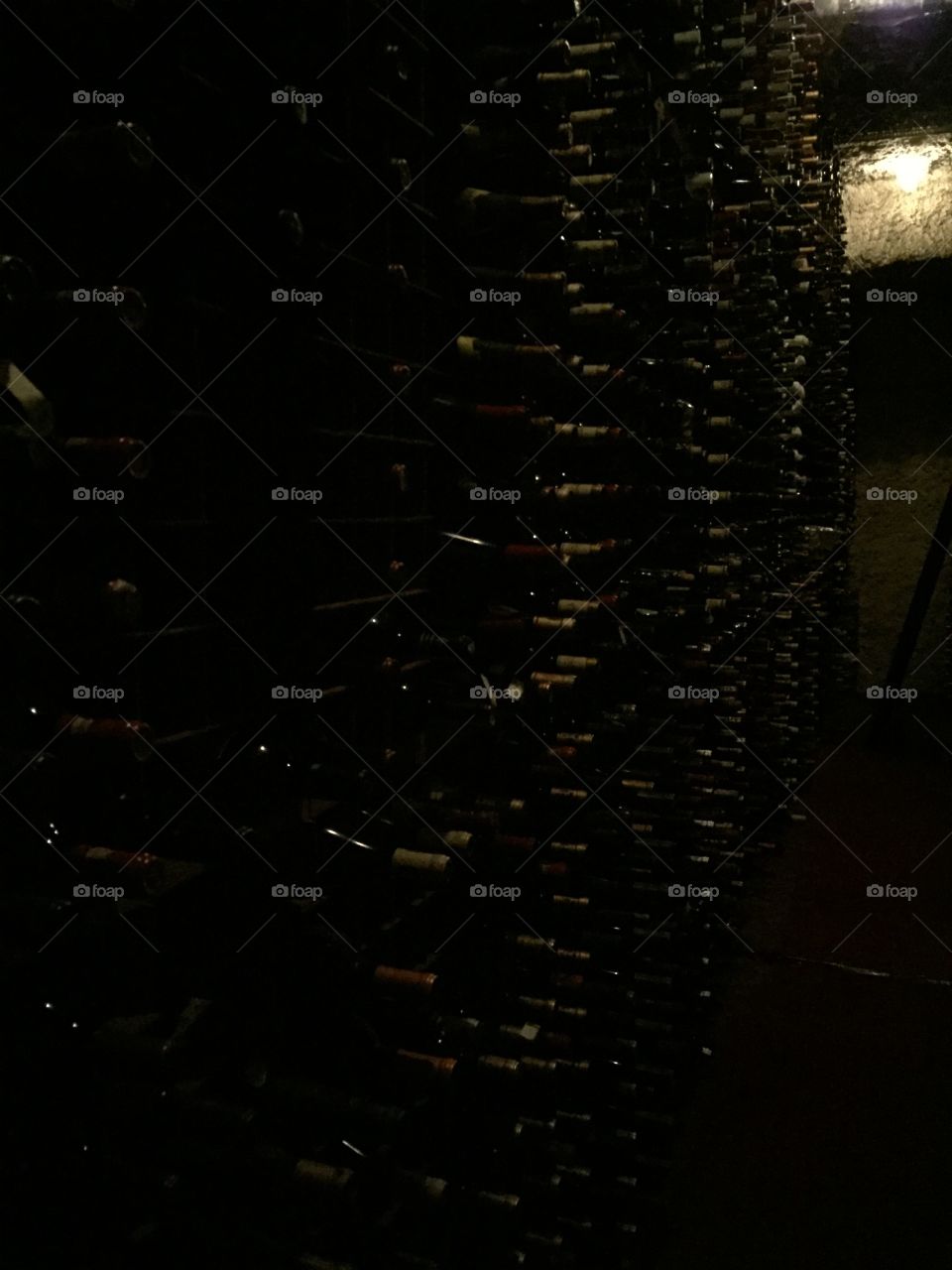 Bern’s Steakhouse wine cellar