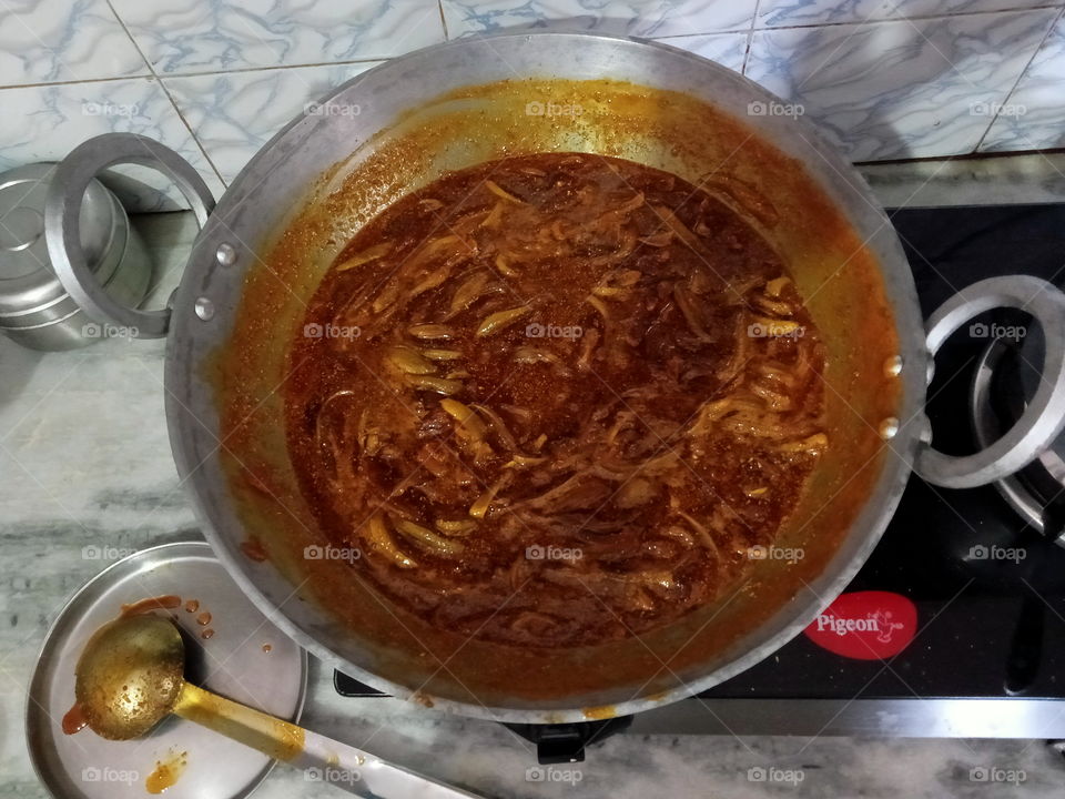 Pickling the mangoes