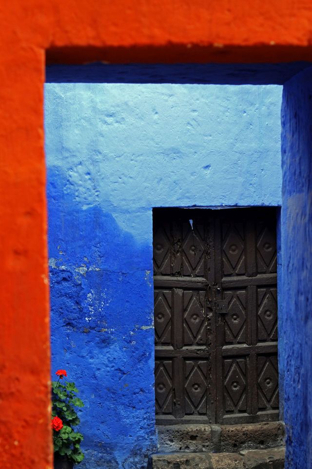 Santa Catarina monastery in Arequipa, Peru 