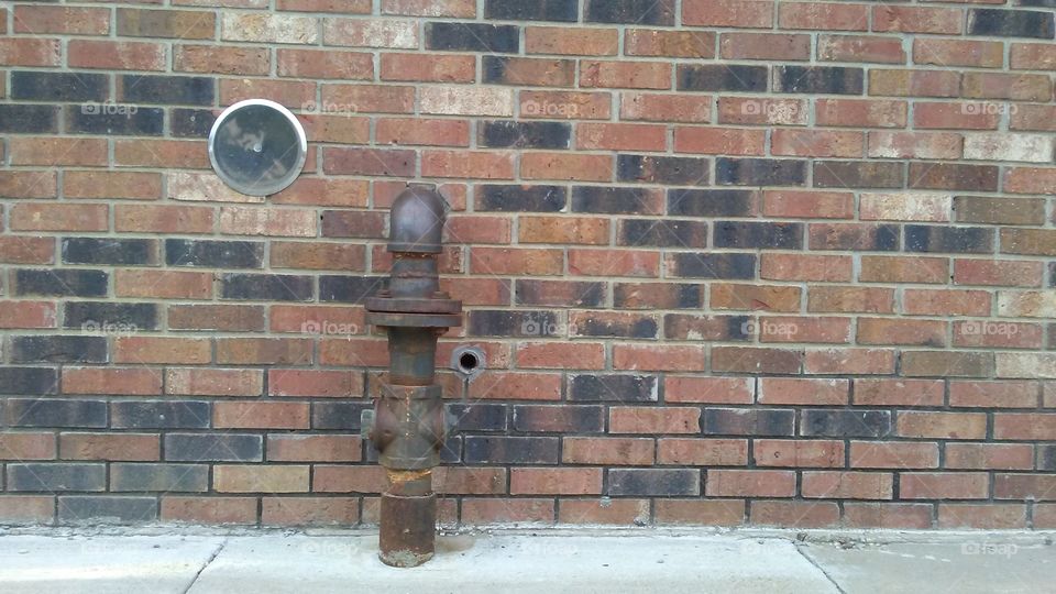 valve and bricks