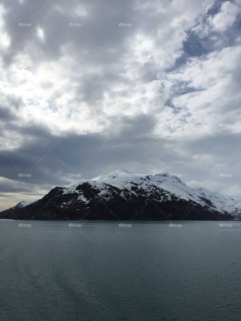 More of our view cruising through Glacier Bay in Alaska