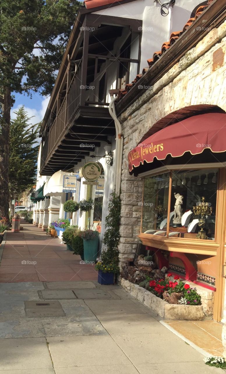 Carmel-By-The-Sea Village Corner
California 