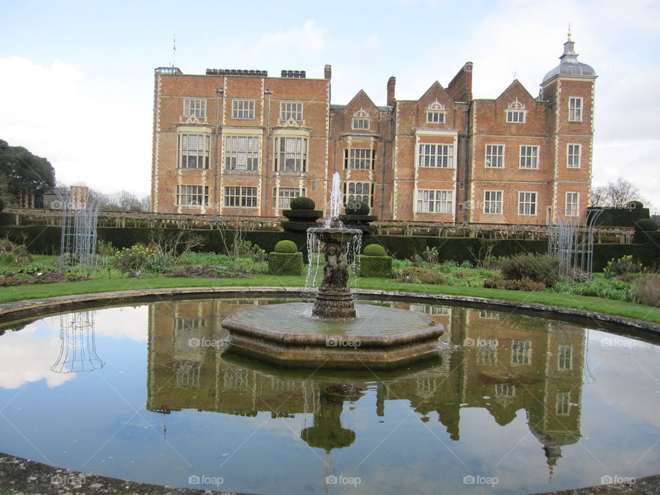 Architecture, Water, No Person, Castle, Fountain