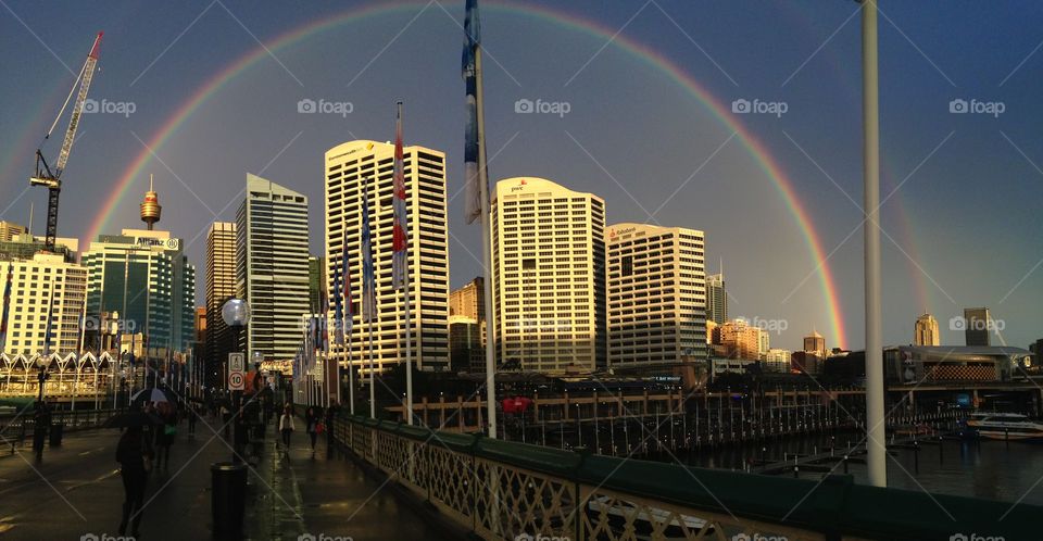 Rainbow. Sydney Australia