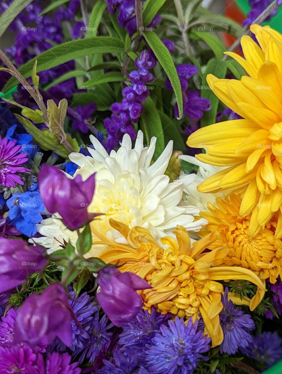 fall flower combination