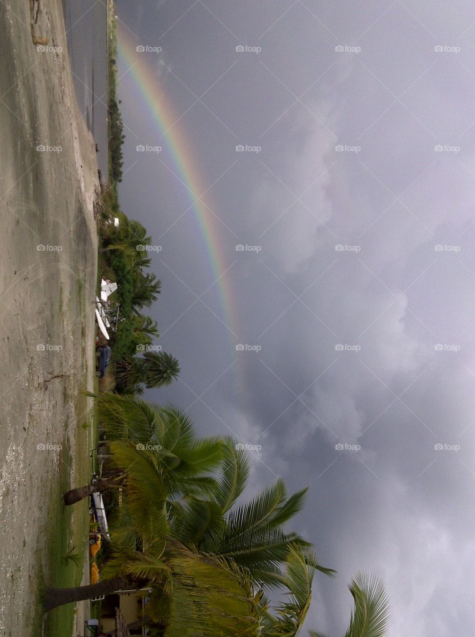 Rainbow in Fiji