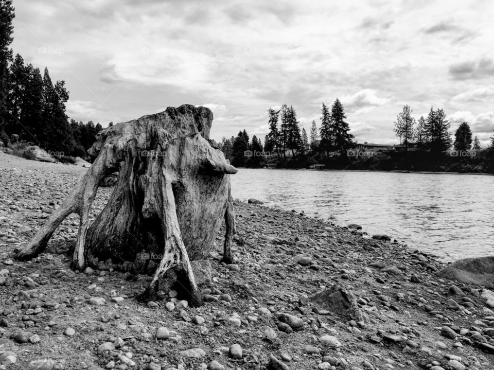 Boulder Beach, Spokane River