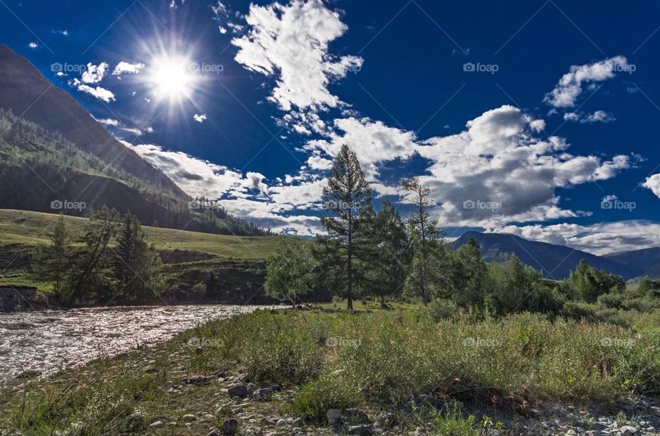 Altai sun