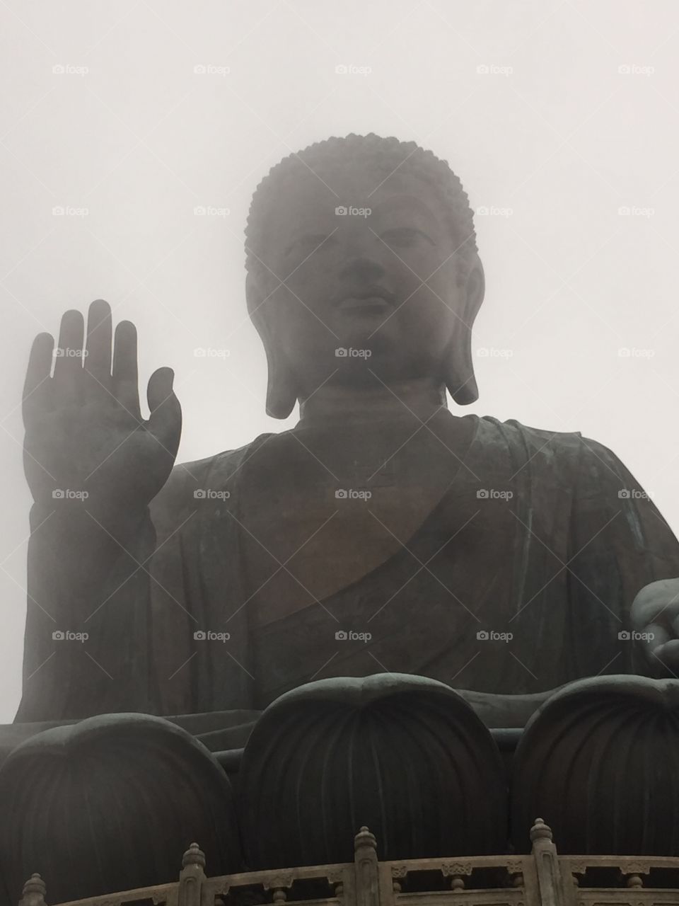 Buddha Statue Hong Kong. April 2019. Copyright Chelsea Merkley Photography. 