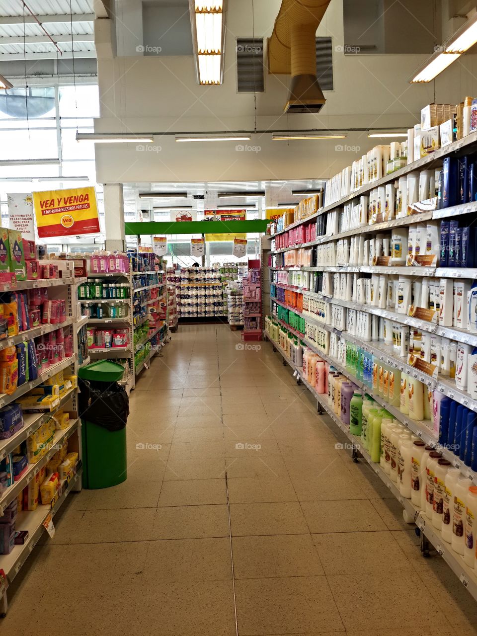supermarket aisle