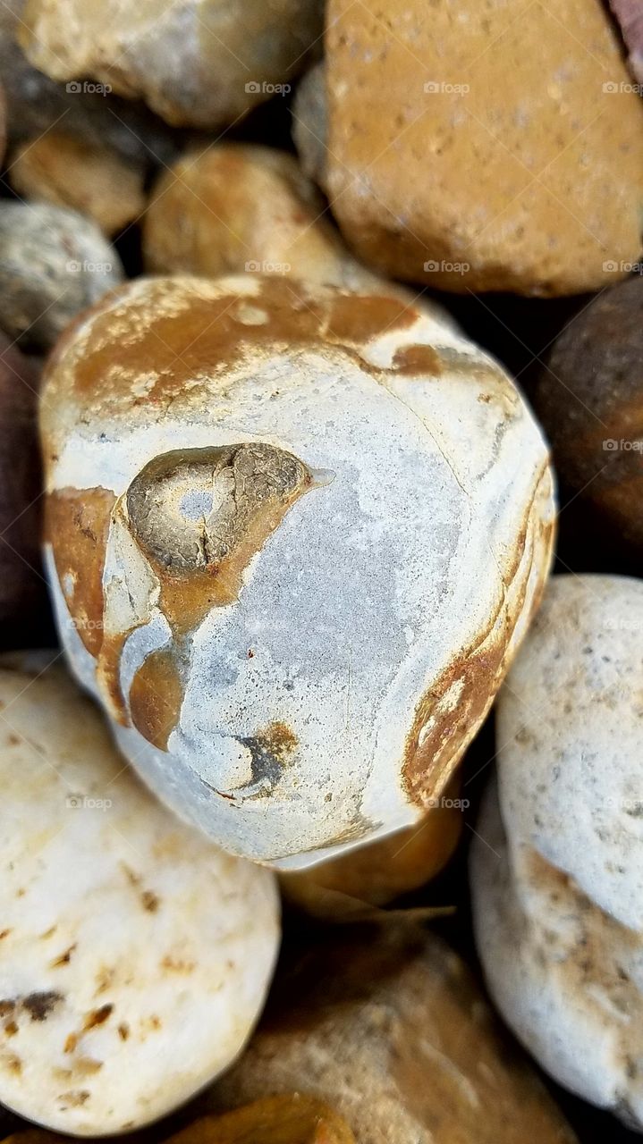 this rock looks a little bit creepy too