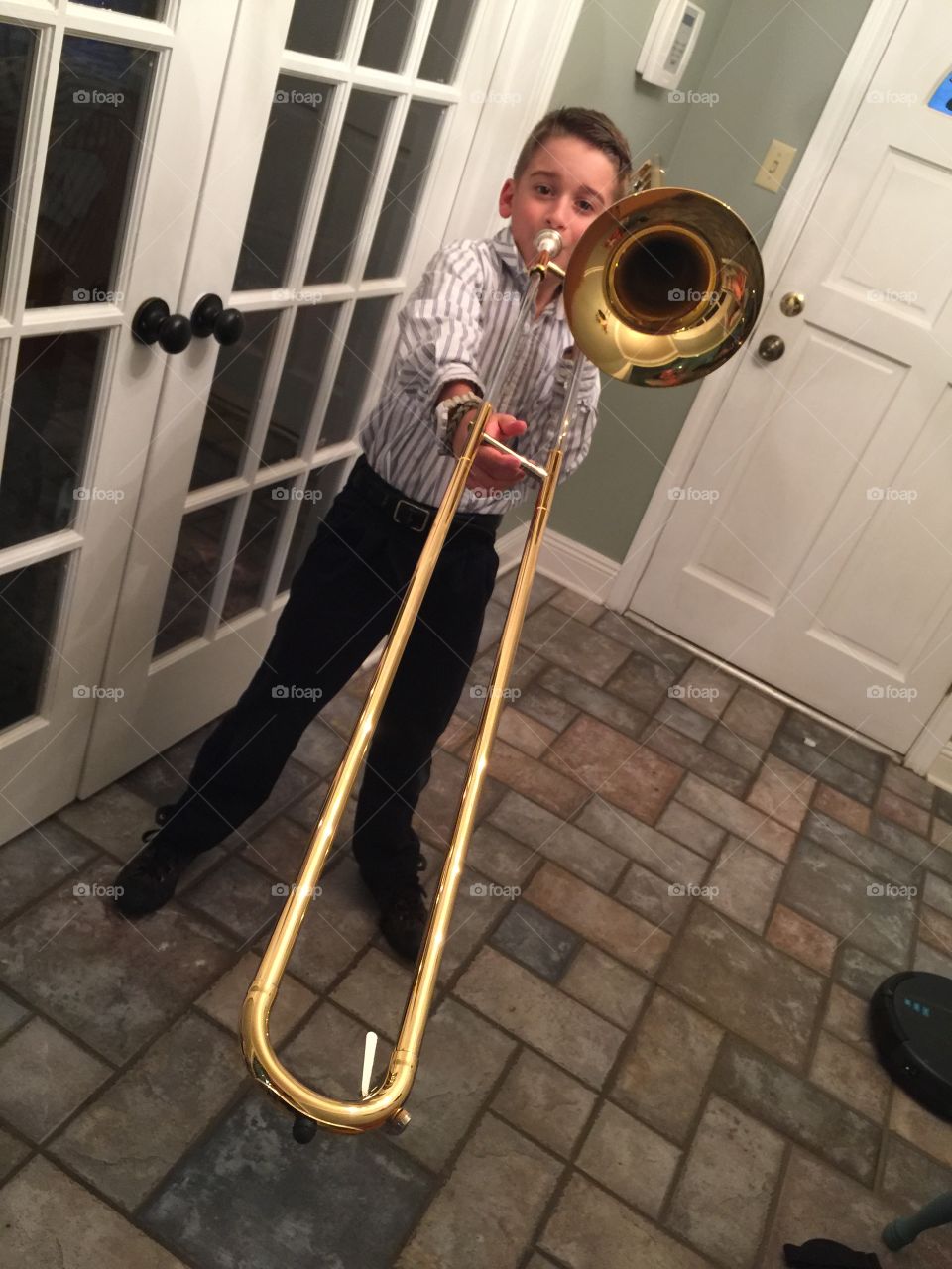 Trombone boy