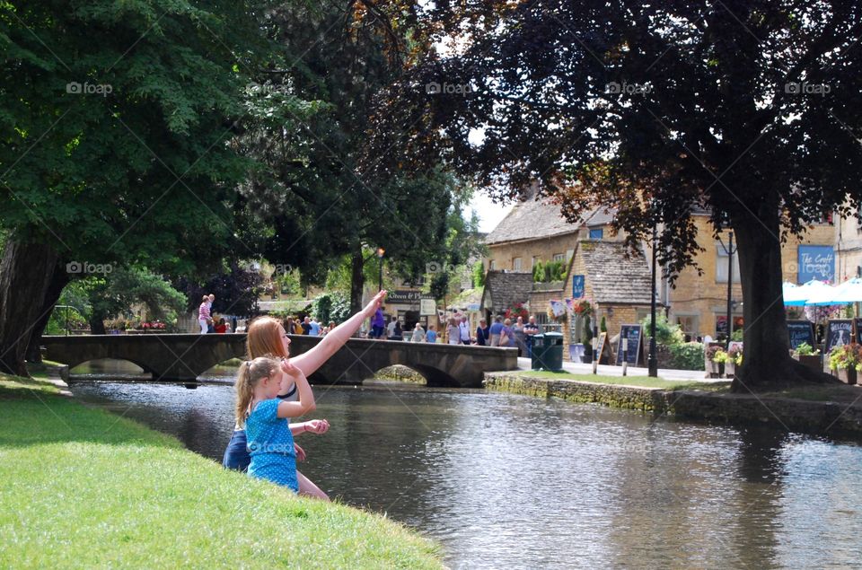 At Bourton on the water,U.K. 
