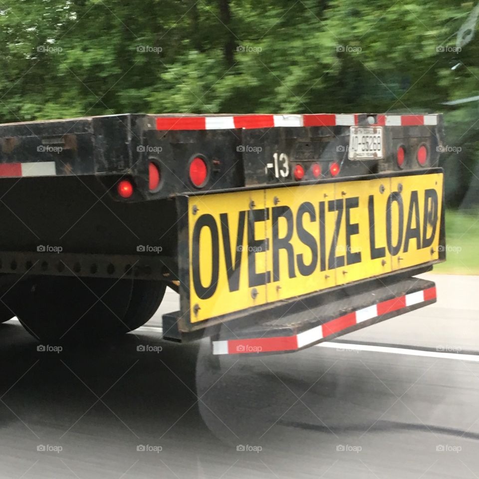 Oversize Load, watch out!