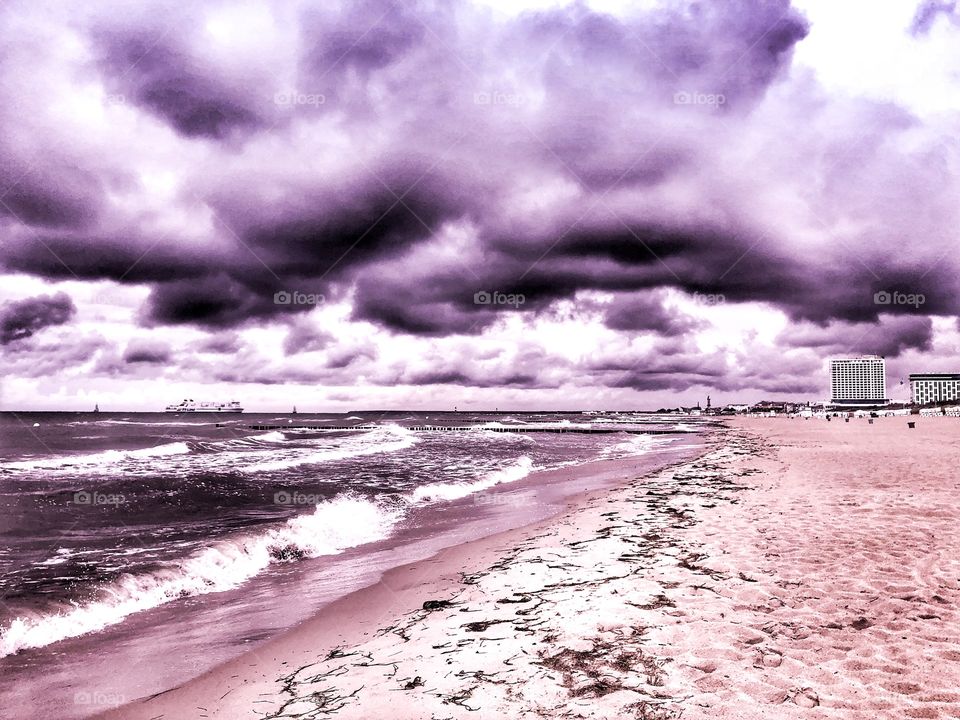 Wolken-Strand