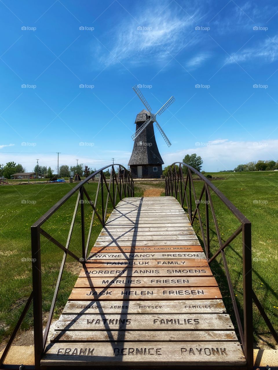 Windmill in Holland, Manitoba 