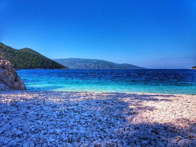 Swim in one of the most beautiful beaches in Greece!