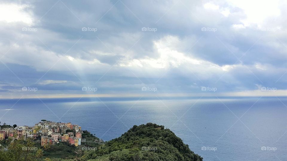 Through the clouds (Italy)