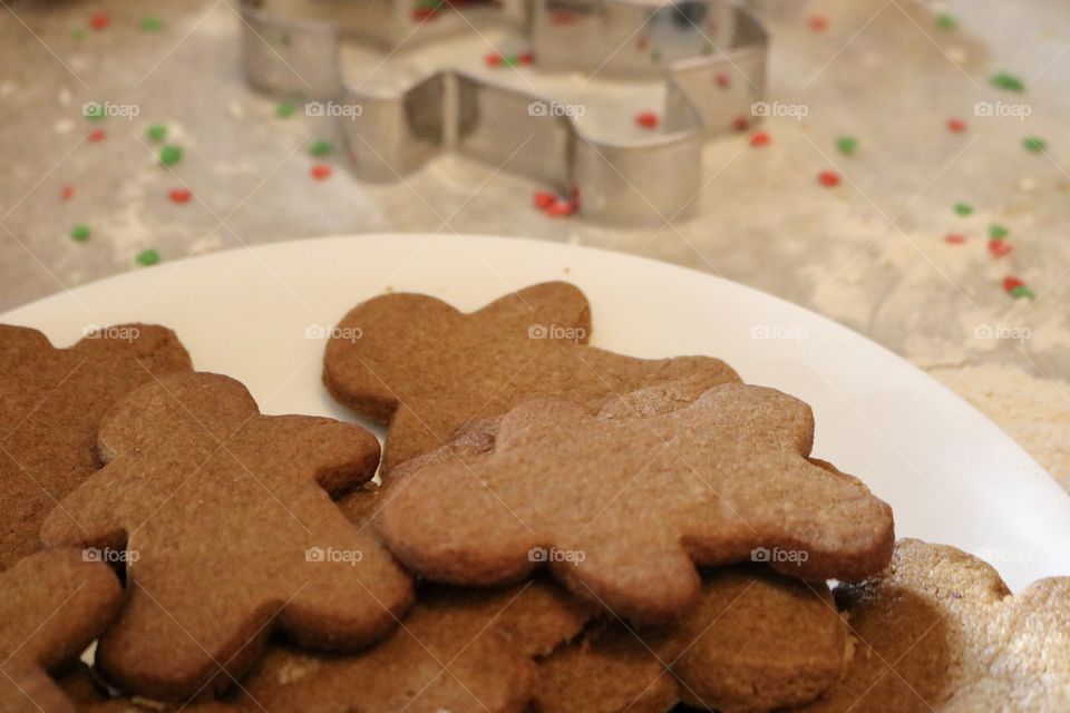 Gingerbread cookies 