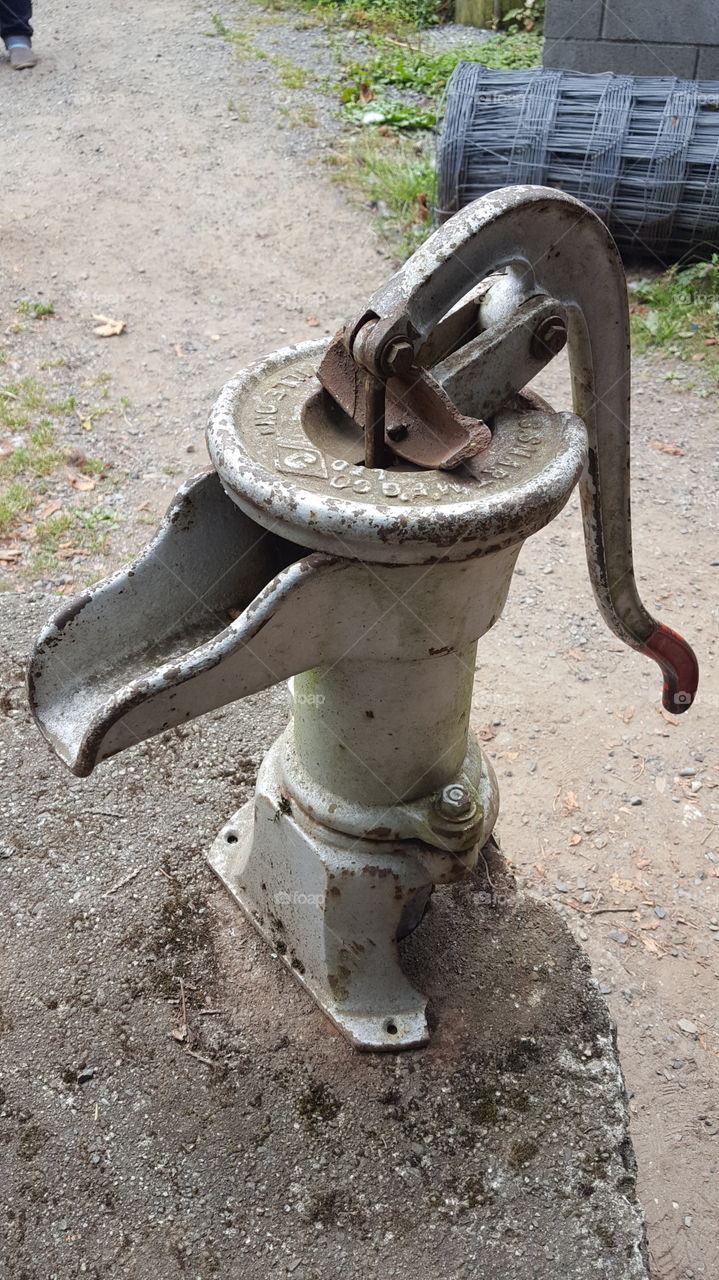 old pump