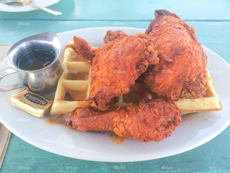 Chicken and Waffles