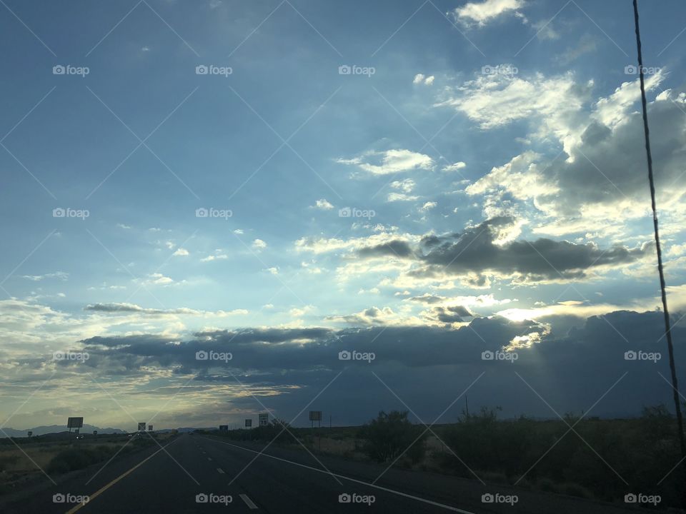 Landscape, Sky, Road, Travel, Light