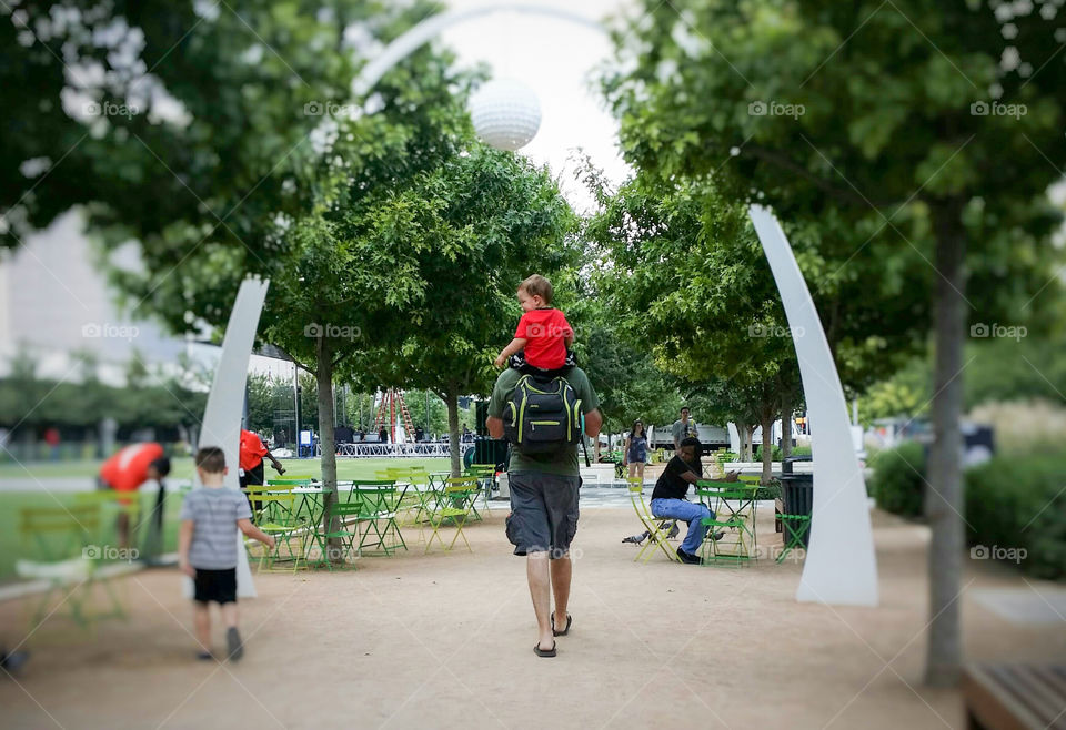 Walking in the Park