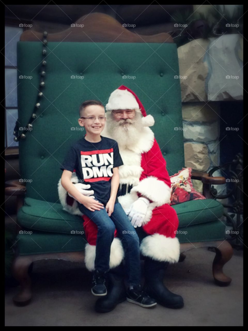 Picture with Santa 