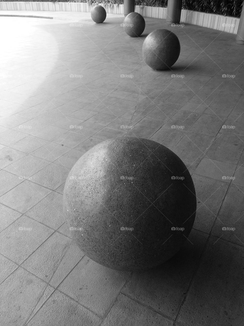 Concrete ball