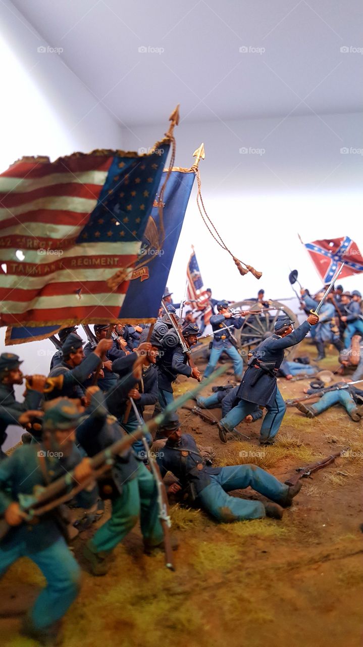 The American Civil war was a war fought in the United States from 1861 to 1865.