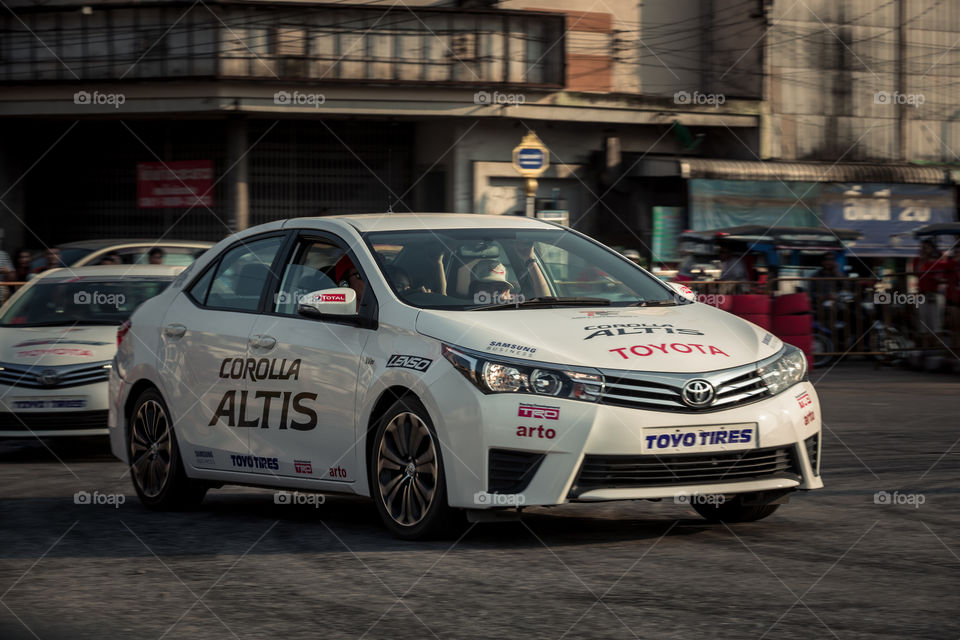 Toyota altis car show