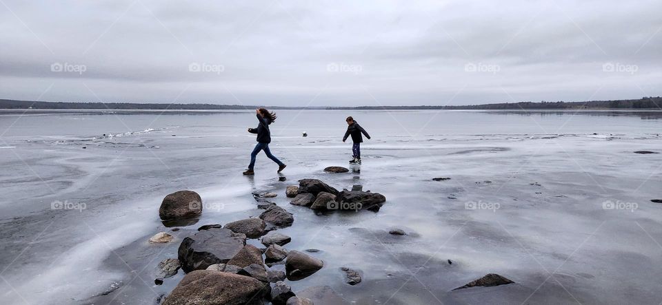 Walking on ice