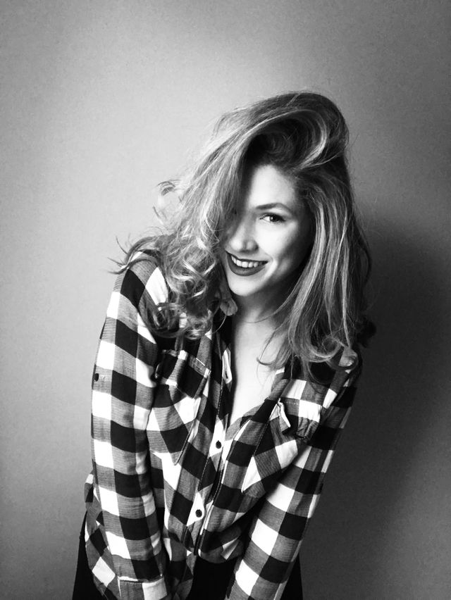 Black and white. Ana.