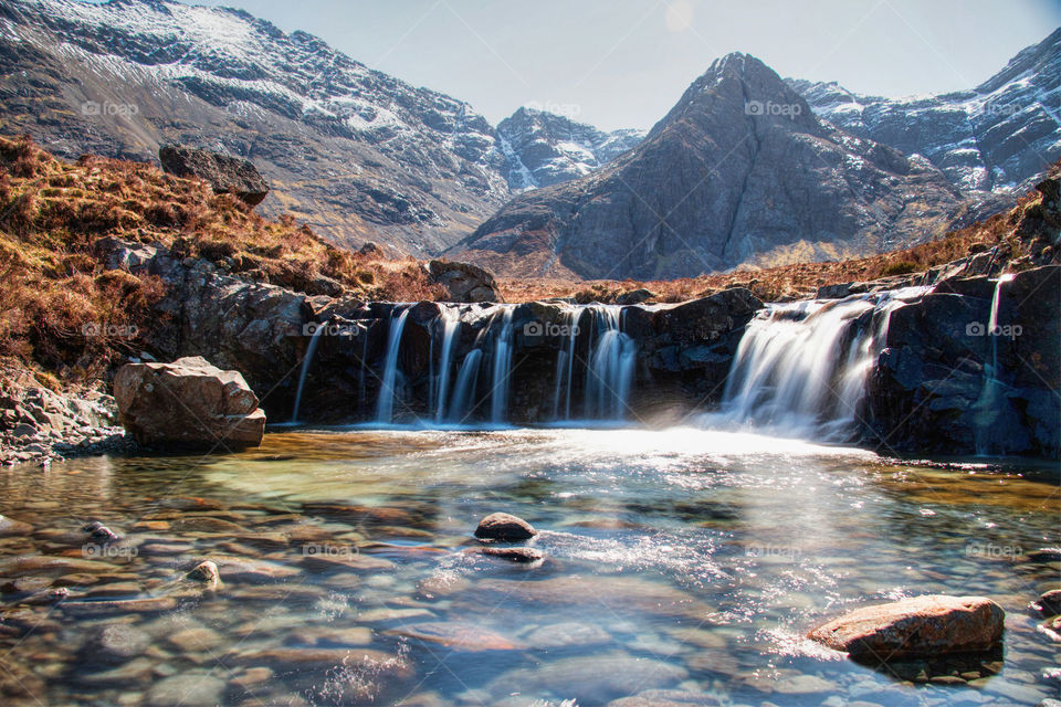 Waterfalls in Scotland 