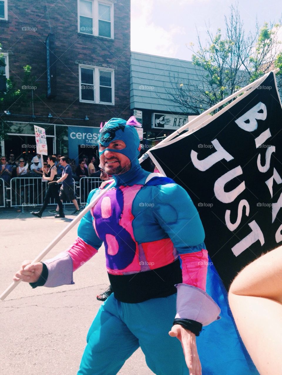 Gay Pride Parade Superhero