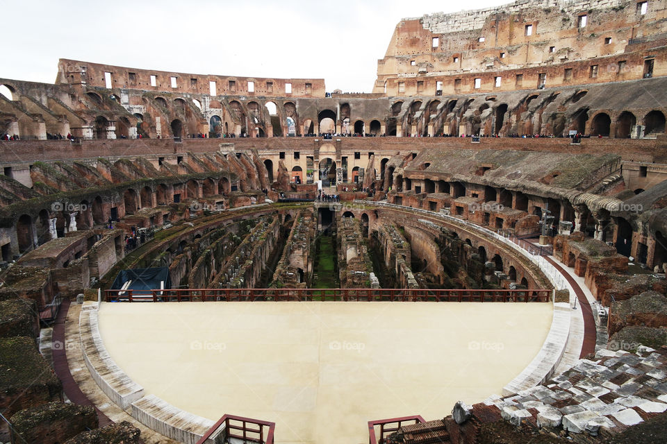 Rome - Inside The Colosseum