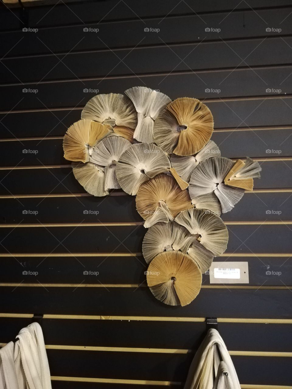 African shaped paper decor