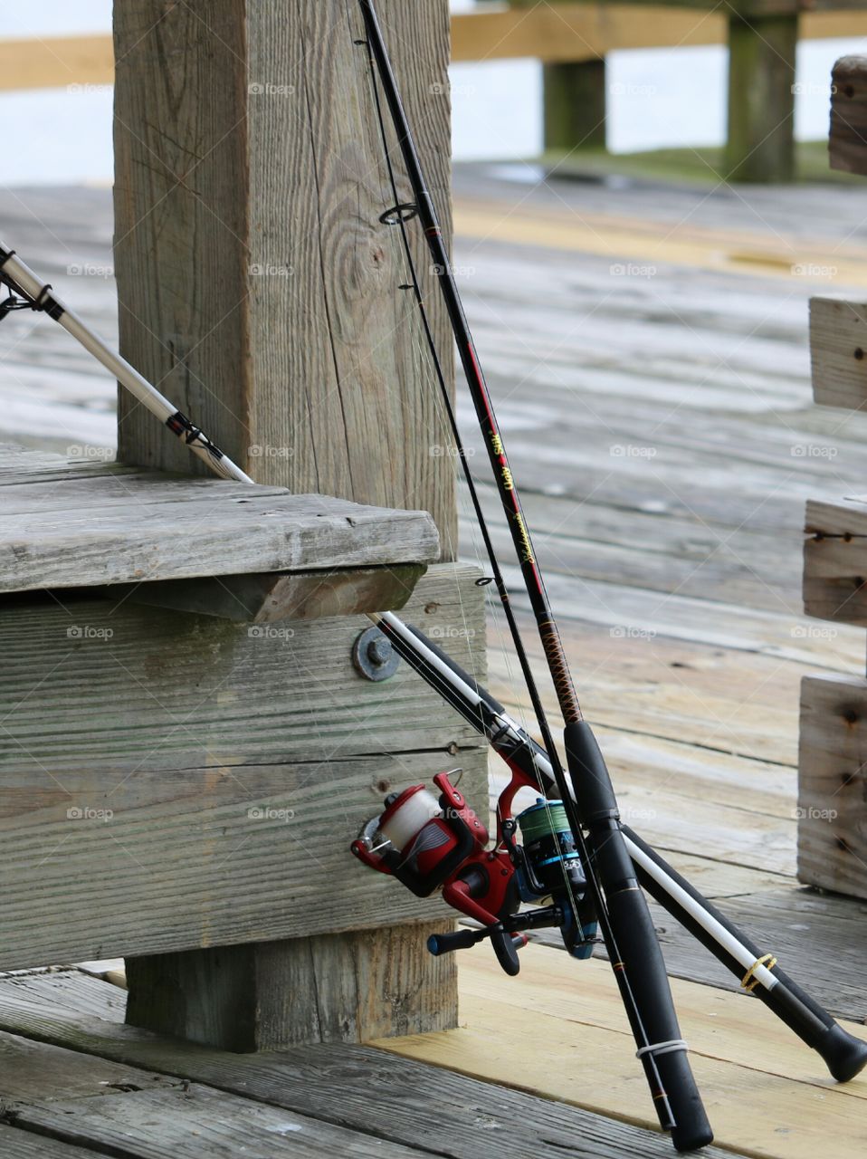 fishing on the pier