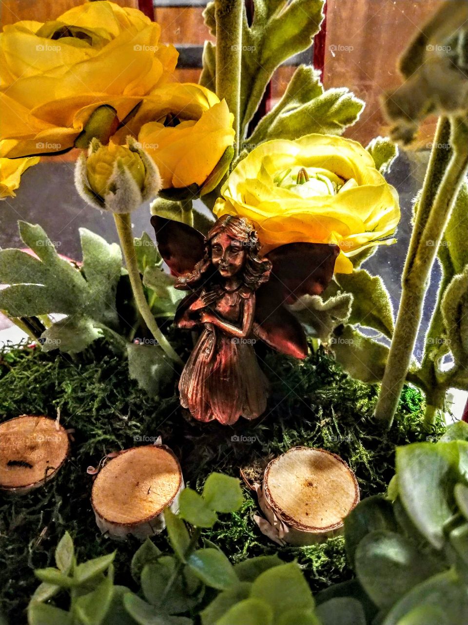 A Fairy in the garden